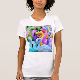 Rainbow Flamingo's T-Shirt