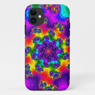 Rainbow Floral Sprinkles Case-Mate iPhone Case