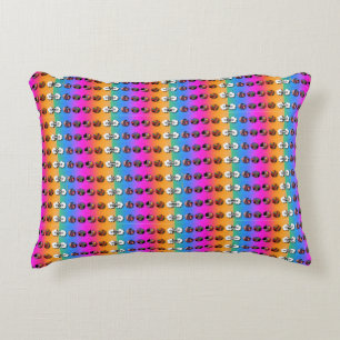 Rainbow Florets Decorative Cushion