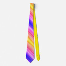 Rainbow Flow Striped Neck Tie