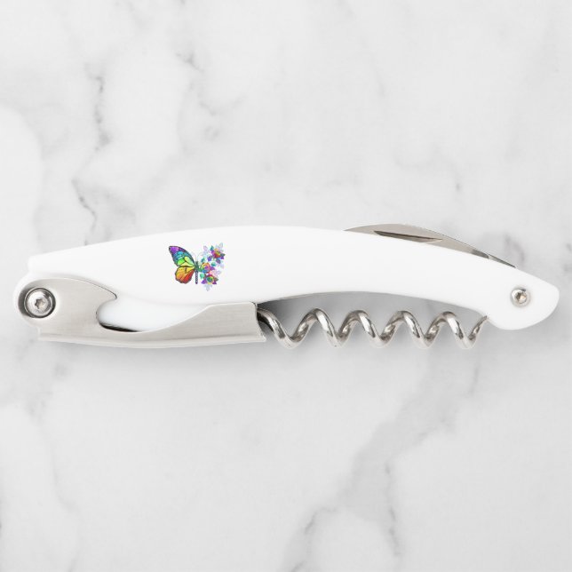 Rainbow flower butterfly corkscrew (Front)