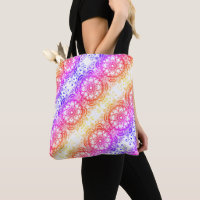 Rainbow Flower Mandala Pattern 3 