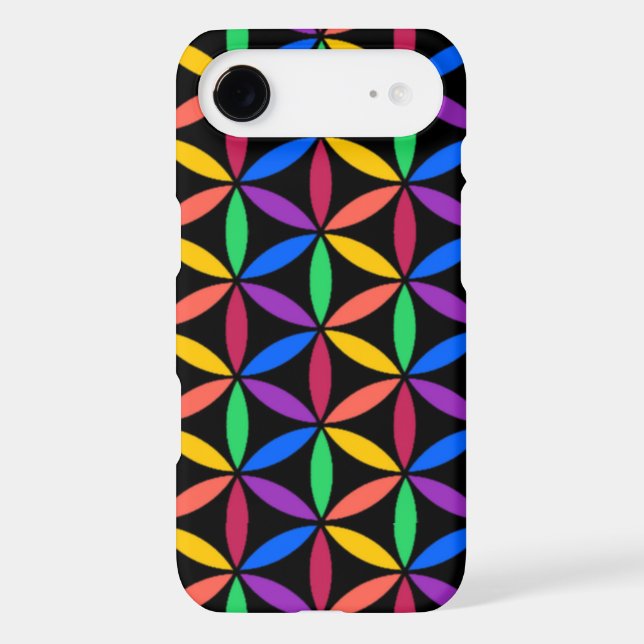 Rainbow Flower of Life Pattern (Back)