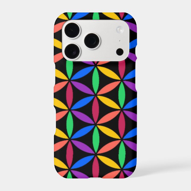 Rainbow Flower of Life Pattern (Back)