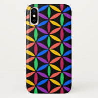 Rainbow Flower of Life Pattern