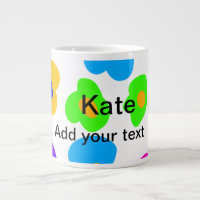 Rainbow flower pride love add name text lqbtq abst