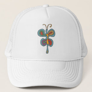 Rainbow Flutterfly Trucker Hat