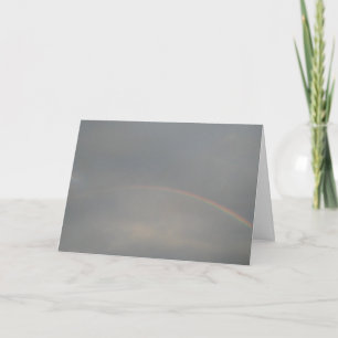 Rainbow Folded Note Card
