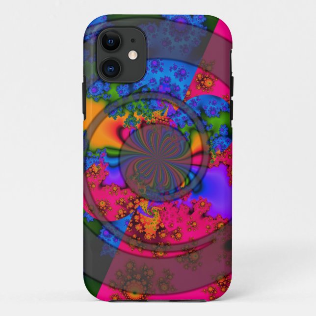 rainbow fractal Case-Mate iPhone case (Back)