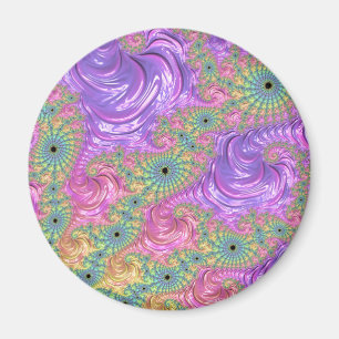 Rainbow Fractal Magnet