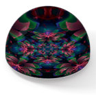 Rainbow Fractal Water Lily in a House of Mirrors