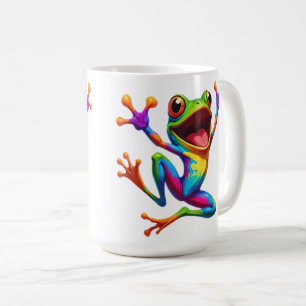 Rainbow Frog Coffee Mug