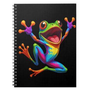 Rainbow Frog Notebook