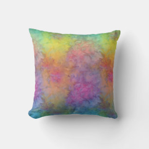 [Rainbow Frost] Multi-Coloured Tie-Dye Cushion