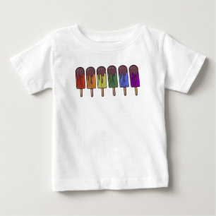 Rainbow Frozen pop Parade Baby T-Shirt