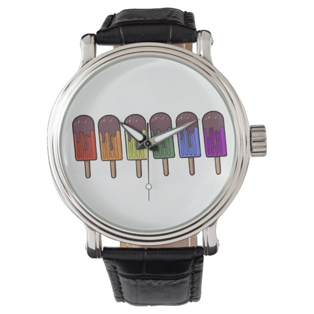Rainbow Frozen pop Parade Watch (Front)