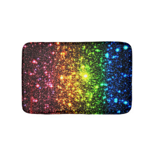 Rainbow Galaxy Bathmat