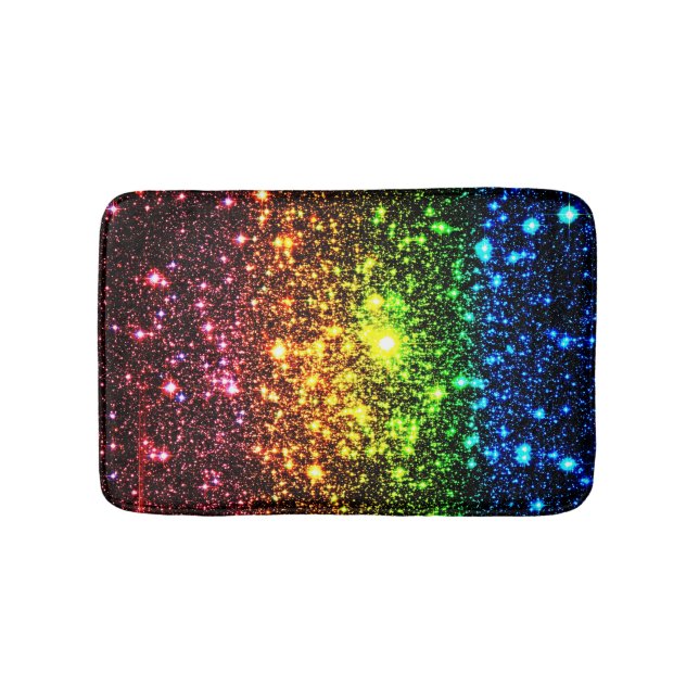 Rainbow Galaxy Bathmat (Front)