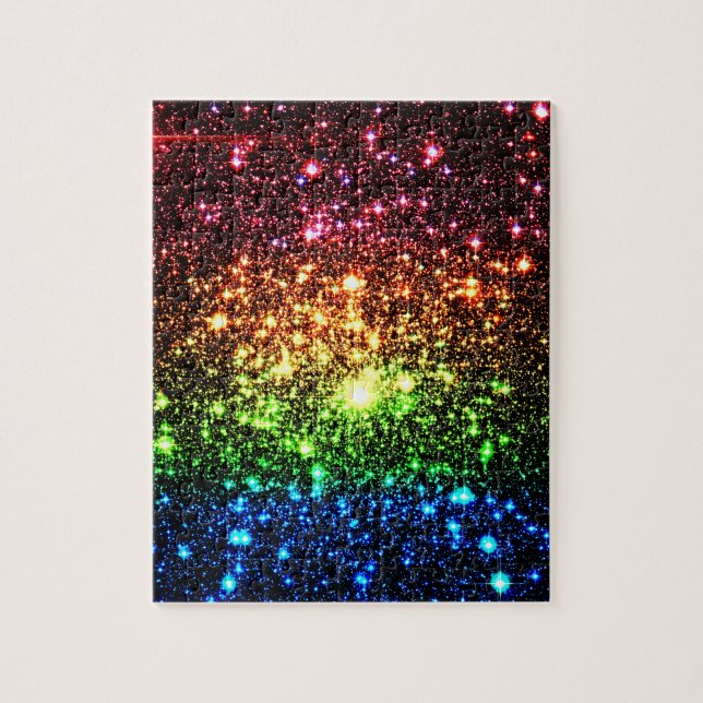 Rainbow Galaxy Jigsaw Puzzle (Vertical)