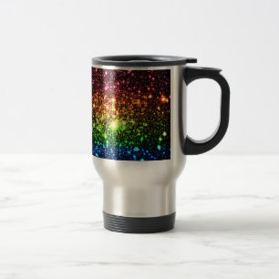 Rainbow Galaxy Travel Mug