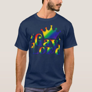 Rainbow Gay Lord Funny Pride T-Shirt