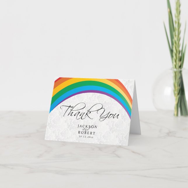 Rainbow Gay - Thank You (Front)