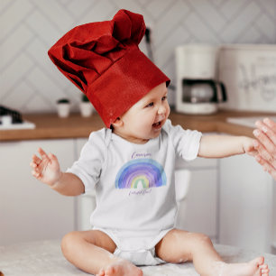 Rainbow Gender Neutral Baby Bodysuit