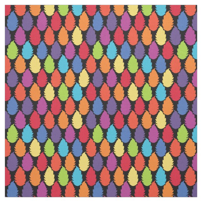 Rainbow Geometric Pattern Fabric (Swatch)