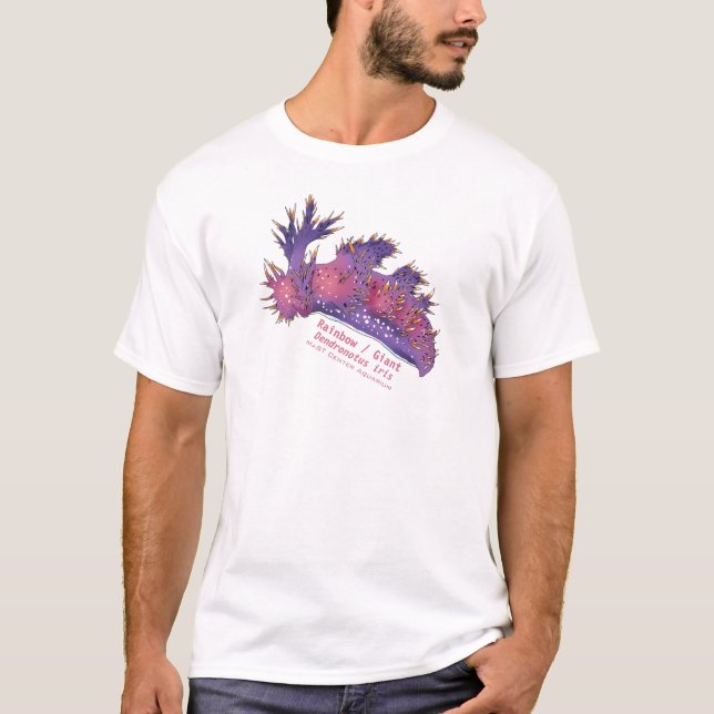 Rainbow/Giant Nudibranch T-Shirt (Front)