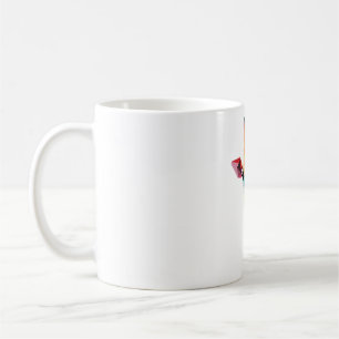 Rainbow Giraffe Head Abstract Polygon Tee Coffee Mug