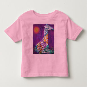 Rainbow Giraffe Toddler T-Shirt