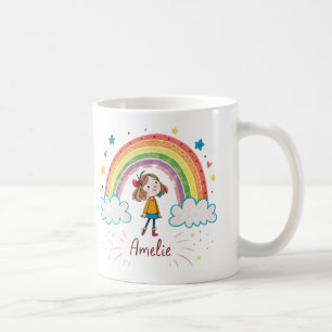 Rainbow Girl Amelie 2 Coffee Mug