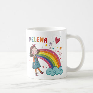 Rainbow Girl Helena 2 Coffee Mug