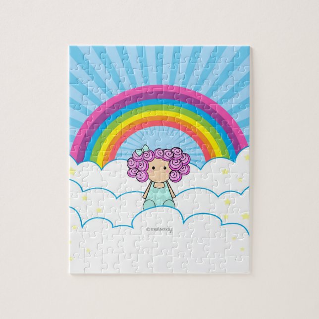 Rainbow Girl Puzzle Gift (Vertical)