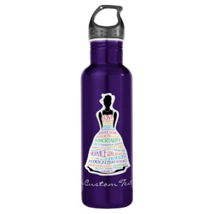 Rainbow Girls Custom Water Bottle, Masonic Gifts 710 Ml Water Bottle