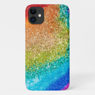Rainbow Glitter Case-Mate iPhone Case