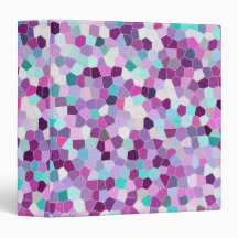 Rainbow Glitter Mosaic No. 01