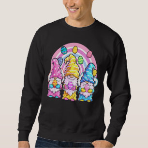 Rainbow Gnome Easter  Women Easter Outfit Easter G Sweatshirt