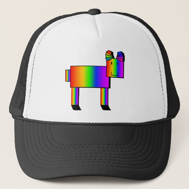 Rainbow Goat Hat (Front)