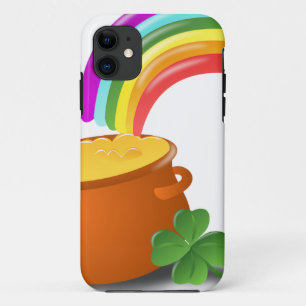 Rainbow Gold Pot Lucky Irish Sky Ireland Colourful Case-Mate iPhone Case