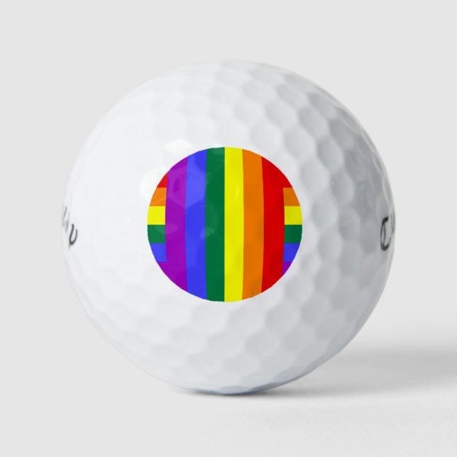 #rainbow golf balls (Front)