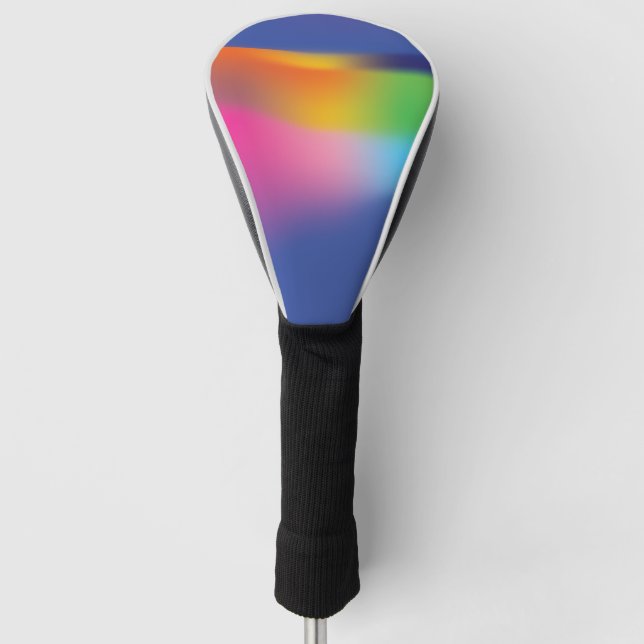Rainbow Golf Head Cover (Front)
