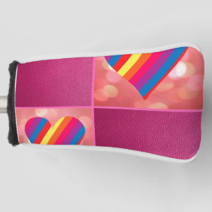 Rainbow Golf Head Cover