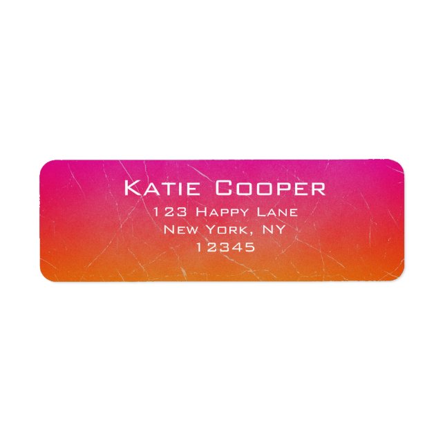 Rainbow Gradient Abstract Art (Front)