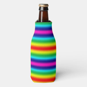 Rainbow gradient. bottle cooler