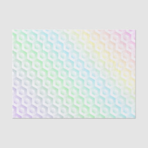 Rainbow gradient colourful pastel watercolor tissue paper