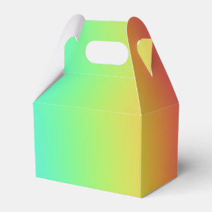 Rainbow Gradient Favour Box