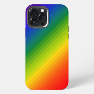 Rainbow Gradient Striped Case-Mate Samsung iPhone 13 Pro Max Case
