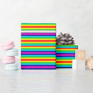 Rainbow gradient.  wrapping paper