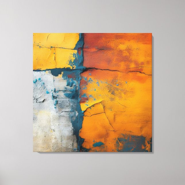 Rainbow Granite Canvas Art (Front)